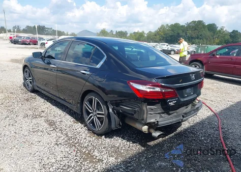 2016 Honda Accord Sport из США, поврежденный, VIN 1HGCR2F50GA190812